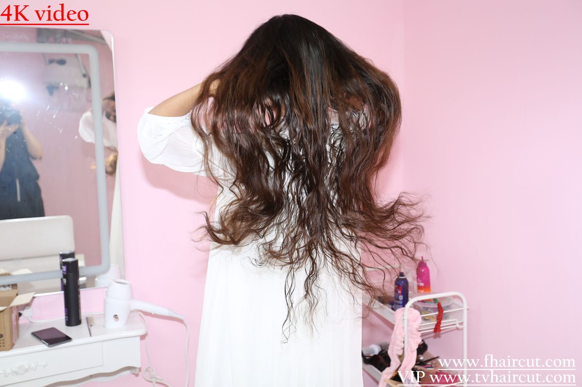 fhaircut-1228 washing longhair video  $20.00 (vip $12.